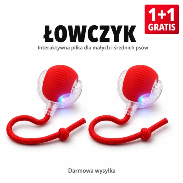 Łowczyk - Piłka dla małych i średnich psów.